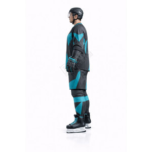 Fournisseur d'uniformes de hockey sur glace OEM, vêtements d'équipe personnalisés, maillots de sublimation de haute qualité pour hommes, vente en gros - Product Image 4