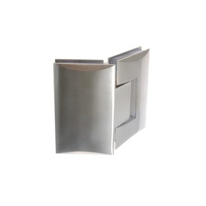 Bisagra para cabinas de ducha de cristal-vidrio de 135 ° 8-12mm-Latón satinado - Product Image 1