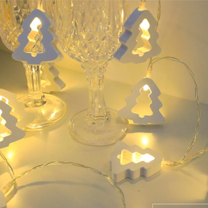 Pin Hoạt Động Bằng Gỗ Trái Tim Chuỗi Lights Cho Cây Giáng Sinh Trang Trí Nội Thất Bên Trong Nhà Và Lễ hội Kỳ Nghỉ Trang Trí Nội Thất - Product Image 4