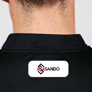 Polos de poliéster 100% para hombre al por mayor, cuello hoja con logotipo personalizado, vintage, absorbe la humedad, ajuste Atlético genial alto - Product Image 4