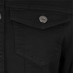 Chaqueta Vaquera Elástica para Mujer, Abrigo de Algodón Suave de Color Brillante, 2025, Venta Al por Mayor, 100% - Product Image 4