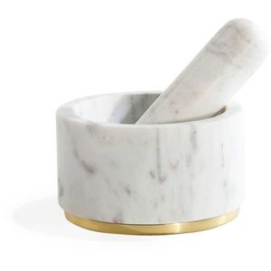 Mortier et pilon en marbre noir de qualité lourde directement du pilon en marbre de conception unique de fabrication au meilleur prix. - Product Image 3