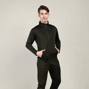 Survêtement zippé pour homme élégant et confortable - Parfait pour les tenues décontractées et les activités sportives - Tissu de haute qualité - Product Image 3
