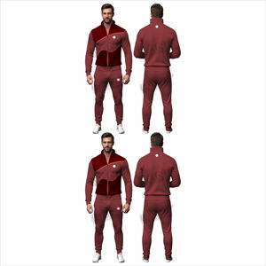 Sweat à capuche avec pantalon de jogging assorti, survêtements sur mesure, quantité en gros, survêtements pour hommes - Product Image 4