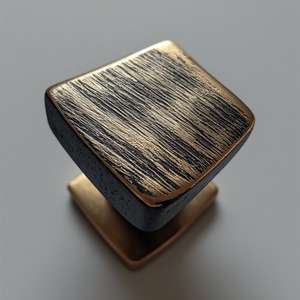 Premium Uneven <b>Black</b> <b>Door</b> <b>Knob</b> With Rustic Hammered Detailing Artisan Crafted For Decorative Interior <b>Doors</b> - Product Image 5