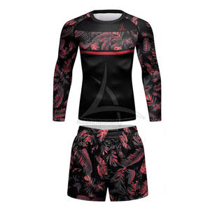 Customized Your Own Logo Casual <b>Men</b> <b>Compression</b> <b>Shorts</b> Set Quick Dry High Quality Elastic Waist - Product Image 2