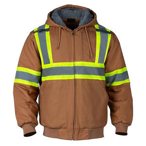 Chaquetas de Seguridad Multibolsillos con Detalles Reflectantes para el Trabajo, Chaquetas de Seguridad para Hombre - Product Image 1