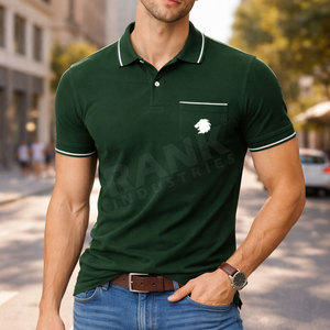Polos de Hombre de Primera Calidad, Más Vendidos al Por Mayor, Corte Ajustado, Transpirables, de Secado Rápido, Hechos en Pakistán - Product Image 5