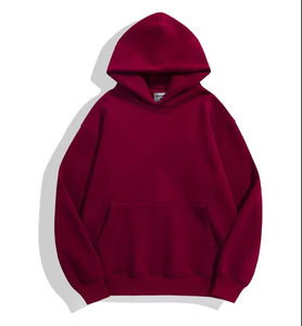 Otoño Invierno hombres Premium Heavyweight Hoodies 500 Gsm algodón grueso Casual Top Color sólido sudadera con patrón impreso - Product Image 1