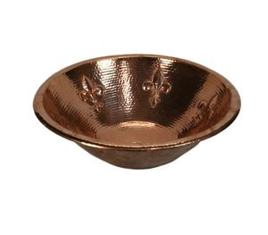 Évier en cuivre martelé antique de ferme pour exportateur de fabricant de cuisine de salle de bains d'Inde - Product Image 2