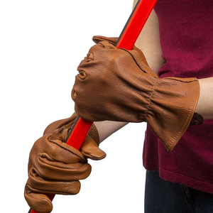 Gants de travail d'hiver personnalisés de haute qualité Gants de conducteur en cuir Gants de sécurité du Nouvel An en gros - Product Image 6