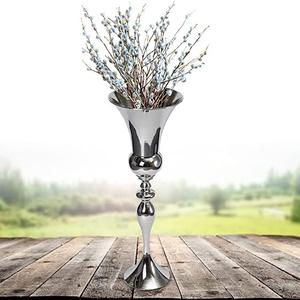 Metal Aluminum Flower <b>Vase</b> for Floor Indoor Functions & Outdoor Wedding Decorative Modern Flower <b>Vase</b> for Entryway - Product Image 5