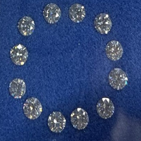 Berlian Buatan Laboratorium Terlaris 0.20-0.29 Karat, Bentuk Bulat Brilian, Warna F, Kejernihan VS-VVS, Potongan Excellent, Tanpa Bingkai