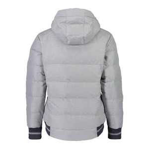 Doudounes tendance avec capuche amovible, vêtements coupe-vent grande taille pour hommes avec taille et étiquette personnalisées, veste d'extérieur - Product Image 3
