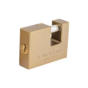 HERMEX BASIC 50mm Anti-leva ferro lucchetto scatola 3 unità - Product Image 1