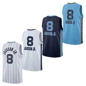 Memphis pour hommes # Maillot de basket-ball brodé Jaren Jackson Jr. – Édition City – Tenue de sport grande taille pour l'été - Product Image 1