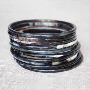 Pulseras naturales pulsera de cuerno de búfalo tendencia brazalete de animales brazaletes de alta calidad joyería - Product Image 1