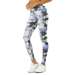 Slim Fitness femmes et filles taille haute Leggings Yoga entraînement athlétique femmes course Legging Gym Fitness gros pantalon Leggy - Product Image 6