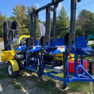 Free Shipping DY SC 15 Firewood Processor 22 Log Capacity Fast 6s Split Cycle Heavy Duty 4 6 8 Way <b>Wedges</b> High Efficiency Output - Product Image 1