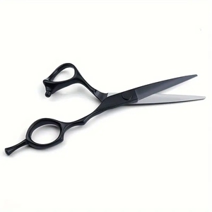 Ciseaux de coupe de cheveux de luxe Lames en acier inoxydable tranchantes, poignée ergonomique, idéal pour les stylistes, les barbiers et les salons de coiffure - Product Image 4