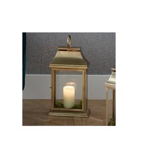 Lanternes en laiton antique faites à la main pour créer une atmosphère romantique avec un éclairage doux et chaleureux - Product Image 1