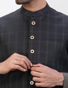 OEM servicio nuevo diseño transpirable material hecho Shalwar Kameez calidad superior últimos hombres de moda Salwar Kameez - Product Image 5