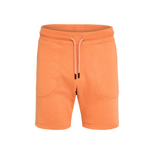 Pantalones cortos de chándal de gimnasio para hombre, cómodos e informales, con estilo, con logotipo personalizado, diseño francés, elástico, medio sólido, 100% algodón, servicio OEM - Product Image 1