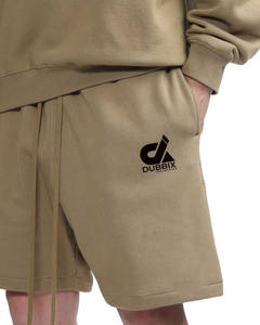 Pantalones cortos de algodón personalizados para hombres, pantalones cortos lavados con ácido para hombres, uso más vendido, ropa de verano para exteriores con cordón, pantalones cortos para hombres - Product Image 3