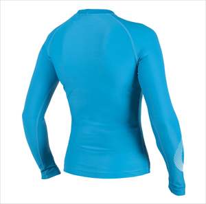 Vêtements de sport de Compression de haute qualité pour femmes T-shirts d'entraînement légers à manches longues décontracté hauts courts ajustés pour Yoga haut - Product Image 6