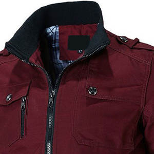 Chaqueta de chaleco de alta calidad para hombre, cómoda, cálida para invierno, personalizada con cuello levantado, bordado de microetiquetas, venta al por mayor - Product Image 2