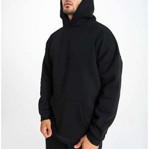 Sweat-shirts à capuche personnalisés à la mode, sweat-shirts en molleton personnalisés pour hommes, sweat-shirts à capuche en molleton pour hommes, automne et hiver, hip-hop, manches longues pour hommes - Product Image 3