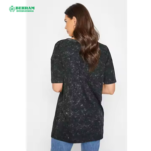 Camiseta de Verano Cómoda de Buena Calidad para Mujeres Jóvenes, Camisetas de Corte Regular para Uso Casual, 100% Algodón Transpirable, Camiseta para Hombre - Product Image 2