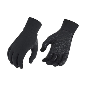 Gants d'hiver à doigts entiers en cuir coupe-vent pour écran tactile, pour le cyclisme, la course à pied et les sports de plein air, fabricant OEM personnalisé - Product Image 2
