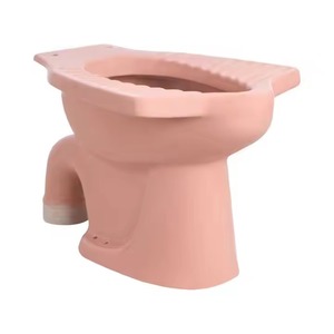 Vitrosa vert Double impression céramique EWC S/P piège toilette Style européen rustique opération automatique désodorisant pour salle de bain - Product Image 5