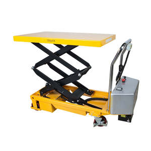 Heavy Duty 350 kg Scissors Lift Large <b>Trolley</b> <b>Platform</b> Lift - Product Image 1