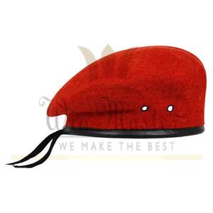 Nouvelle vente Nouveau Style Cérémonial Cérémonial Casquette Laine Béret Hommes Uniforme Formation Béret - Product Image 5