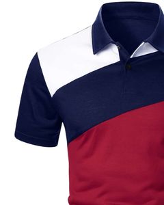 Camiseta Polo Personalizada para Hombre, Azul Marino, Marrón, Blanca, Manga Corta, Algodón Piqué, Informal, para Golf, Transpirable, Verano, OEM Personalizado - Product Image 3