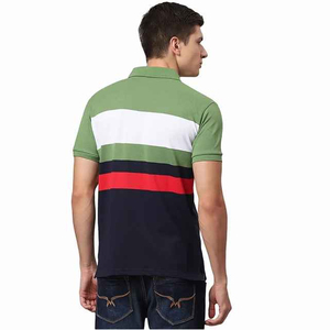 Nueva moda algodón poliéster Pakistán hecho Polo camiseta hombres soporte cuello manga corta 2025 hecho en Pakistán - Product Image 2