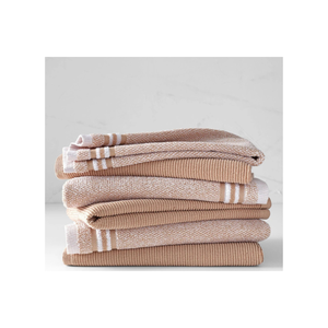 Meilleur Prix 100% Coton Brodé À La Main 18x28 180 GSM Biodégradable À Séchage Rapide Recyclable En Gros Golf Rougeâtre Torchons - Product Image 5