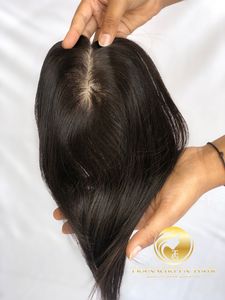 100% venta al por mayor india de alta calidad crudo sin procesar indio templo virgen 6 ''8x12 recto mujeres Topper extensión vendedor indio - Product Image 5