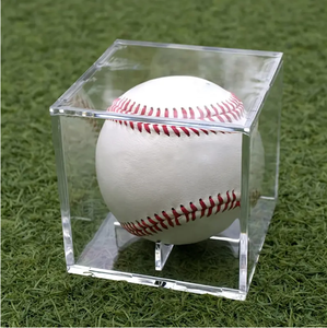 Aangepaste Honkbal Vitrine Acryl Kubus <span class=keywords><strong>Display</strong></span> Doos Voor Honkbal Tennisbal Golfbal Biljartbal Vitrine - Product Image 6