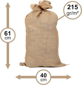 ถุงปอกระเจาลายทางสำหรับบรรจุภัณฑ์น้ำหนัก100กก. สินค้าเกษตรขายในแอฟริกาจากผู้ผลิตประเทศไทย - Product Image 3