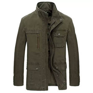 Veste en toile 100 % coton de haute qualité, prix d'usine en gros, respirante, écologique, antibactérienne, séchage rapide, modèle 2024 - Product Image 3