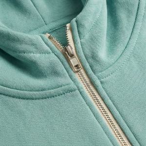 Sudadera Corta de Moda para Mujer, Estilo Informal, Gruesa, Lisa, de Gran Tamaño, con Capucha, Conjunto Deportivo, Logotipo Personalizado, Algodón Grueso - Product Image 4