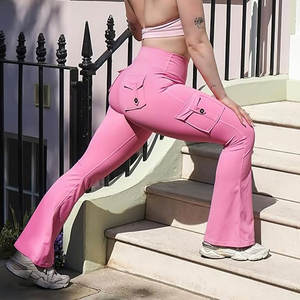 Leggings Deportivos de Cintura Alta Elástica y Sin Costuras para Mujer, Pantalones de Yoga de Secado Rápido y Transpirables - Product Image 2