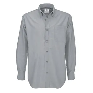 Chemises Oxford LSL pour hommes, merchandising d'entreprise, polos promotionnels - Product Image 4