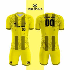 Uniformes de Fútbol de Malla de Poliéster, Impresión por Sublimación, Ropa Deportiva para Hombre y Mujer, Conjuntos de Uniformes de Fútbol Personalizados - Product Image 4