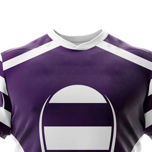 Dernier modèle d'uniforme de rugby sublimé confortable et respirant à séchage rapide, ensemble de maillots, hauts et shorts, fournisseur de ligue de rugby - Product Image 3