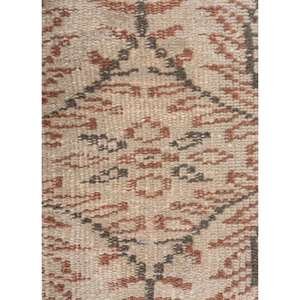Alfombra de Lana Anudada a Mano Vintage, Rectangular, con Patrón Abstracto en Rosa y Morado, para Sala de Estar, Pasillo, de Pelo Largo, Pae-1688(Fr) - Product Image 3