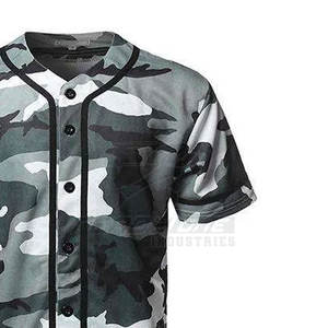 Uniforme de béisbol de dos tonos con camiseta de panel de malla Conjuntos de béisbol de máxima transpirabilidad para un rendimiento en el campo - Product Image 6